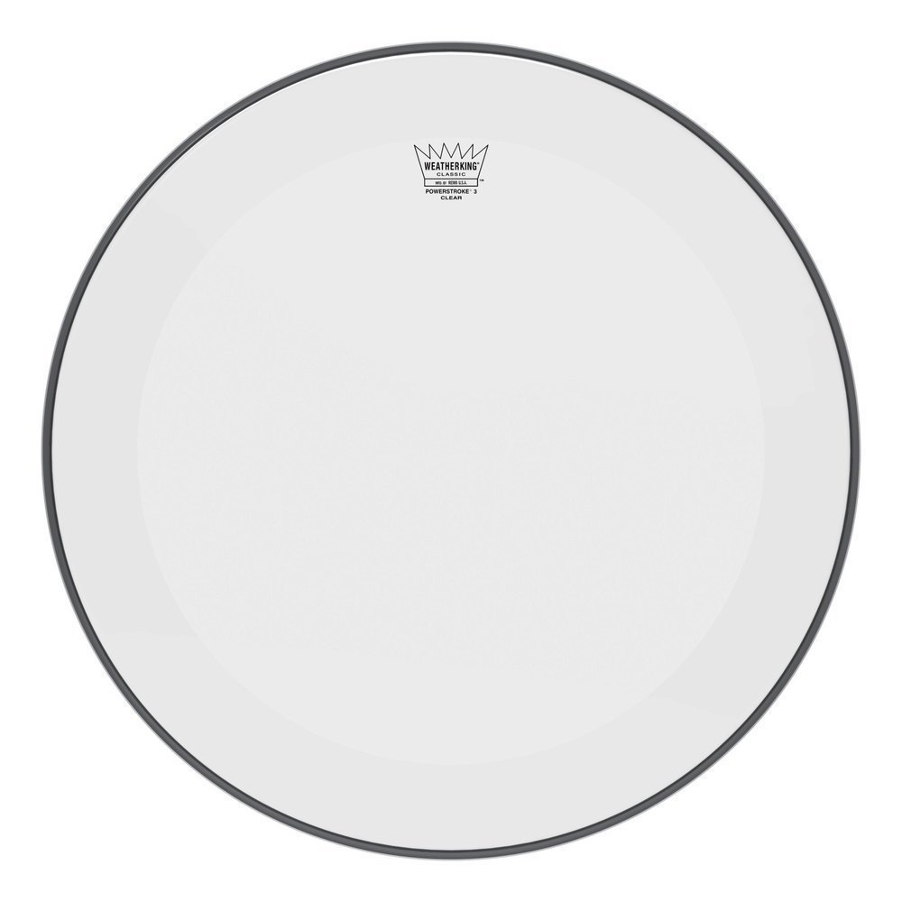 Remo 20" Powerstroke 3 clear Classic Fit Bassdrum