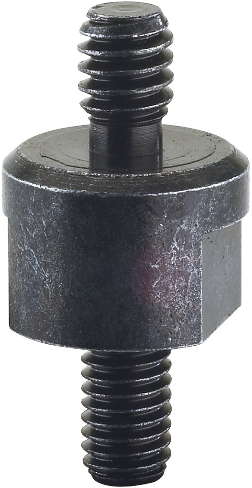 K&M 23721 Gewindebolzen schwarz passiviert 1/4" x 31,5 mm