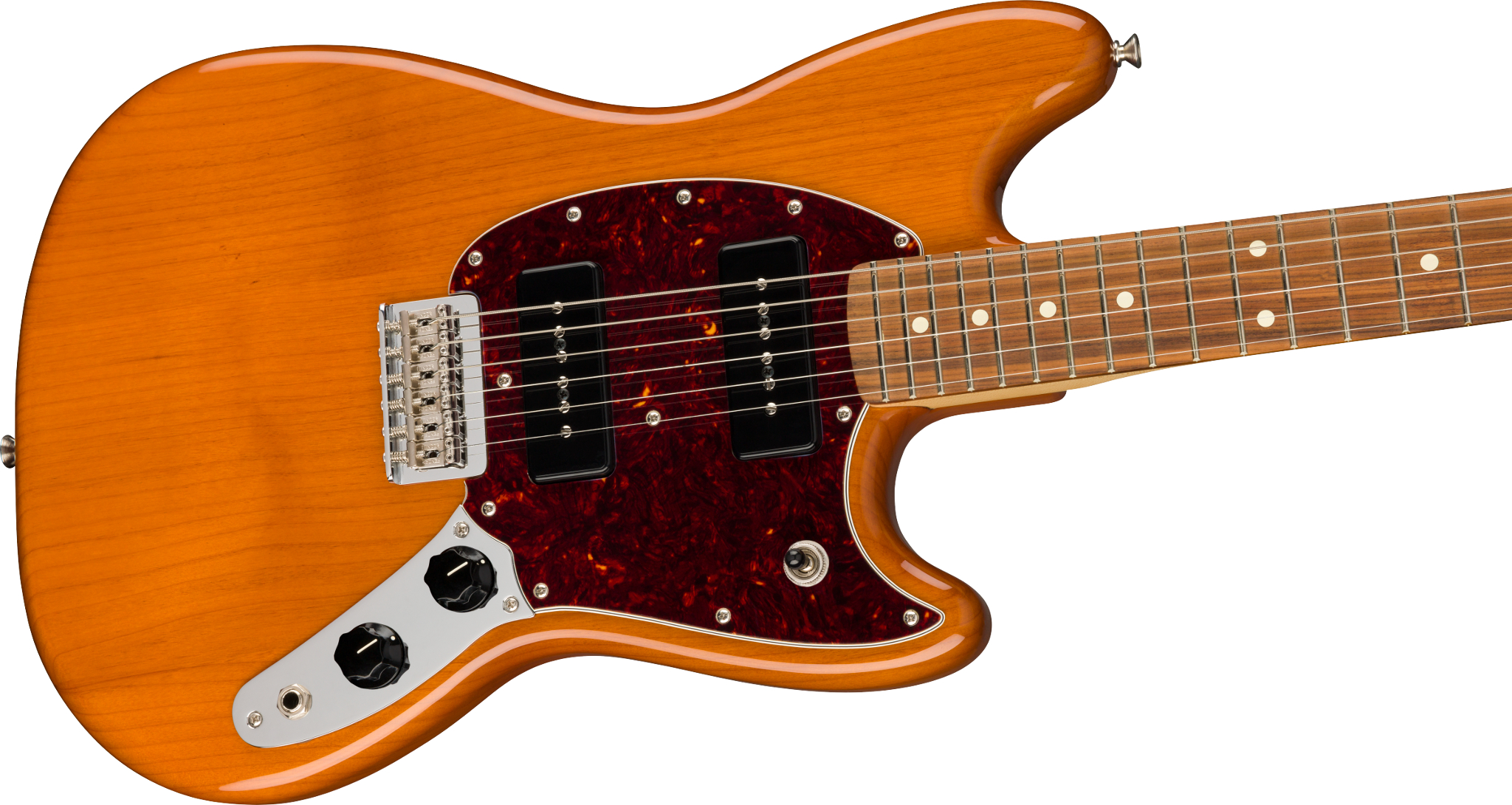 Fender Player Mustang E-Gitarre 90 PF SS AGN