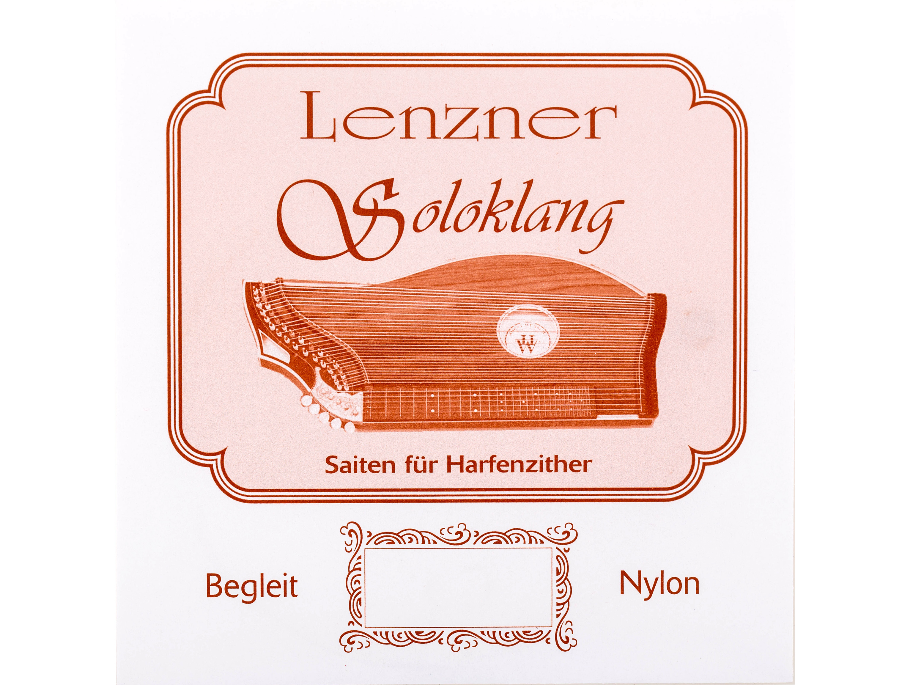 Lenzner 10. fis Zithersaite Soloklang Begleit