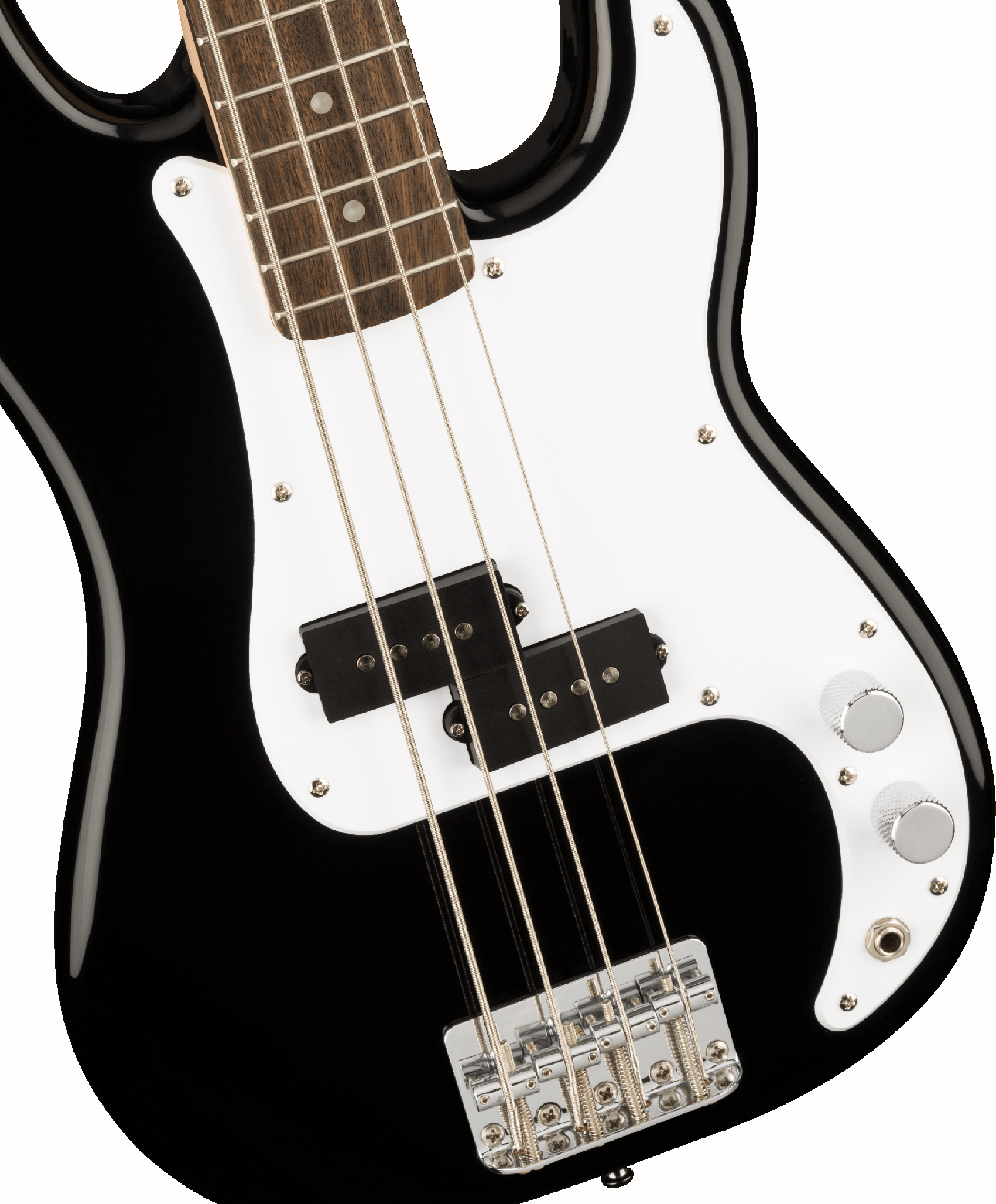 Squier Mini Precision Bass LRL WPG S BLK