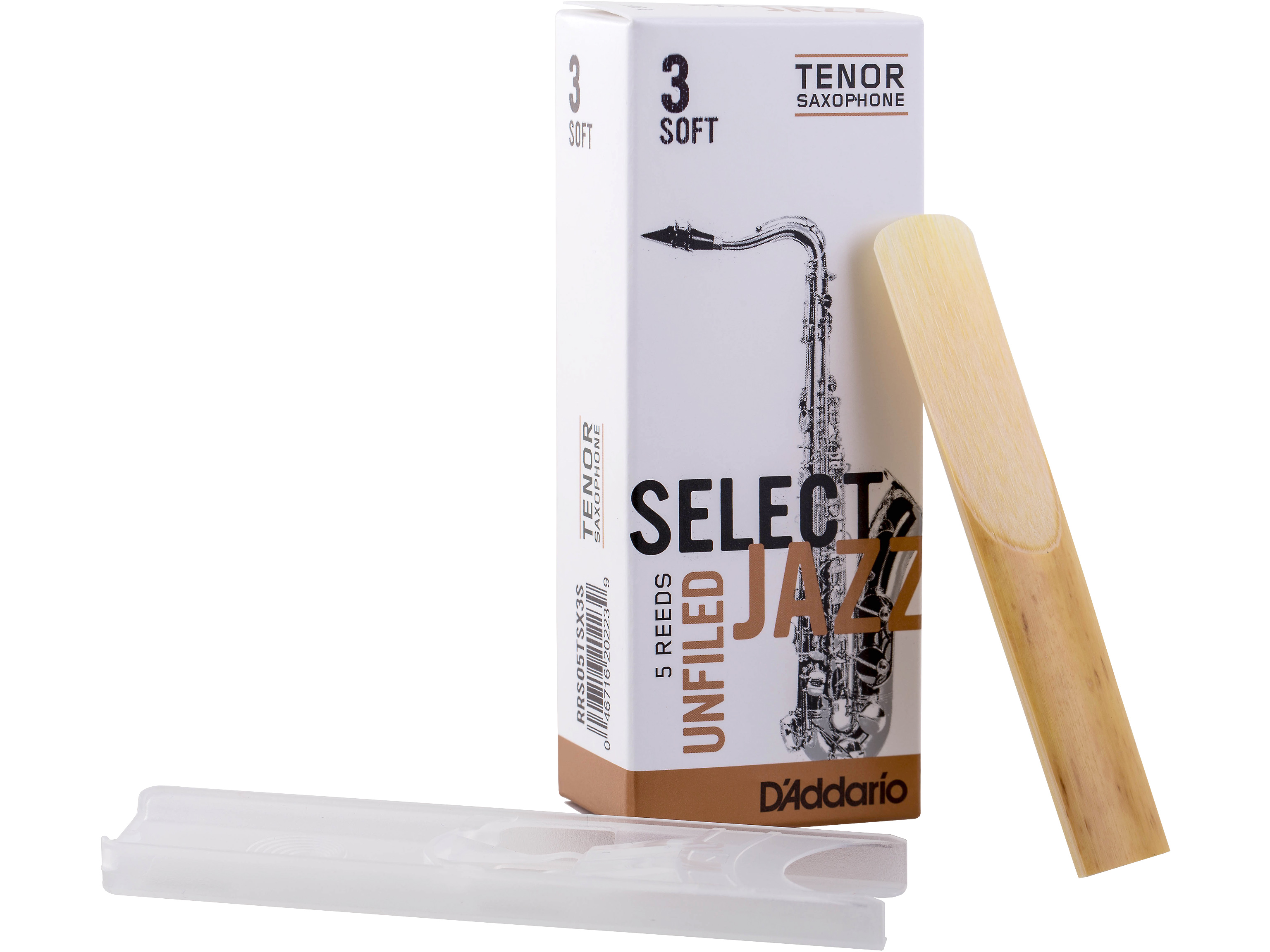 Daddario Saxophonblatt Select Jazz Tenor 3S unfiled