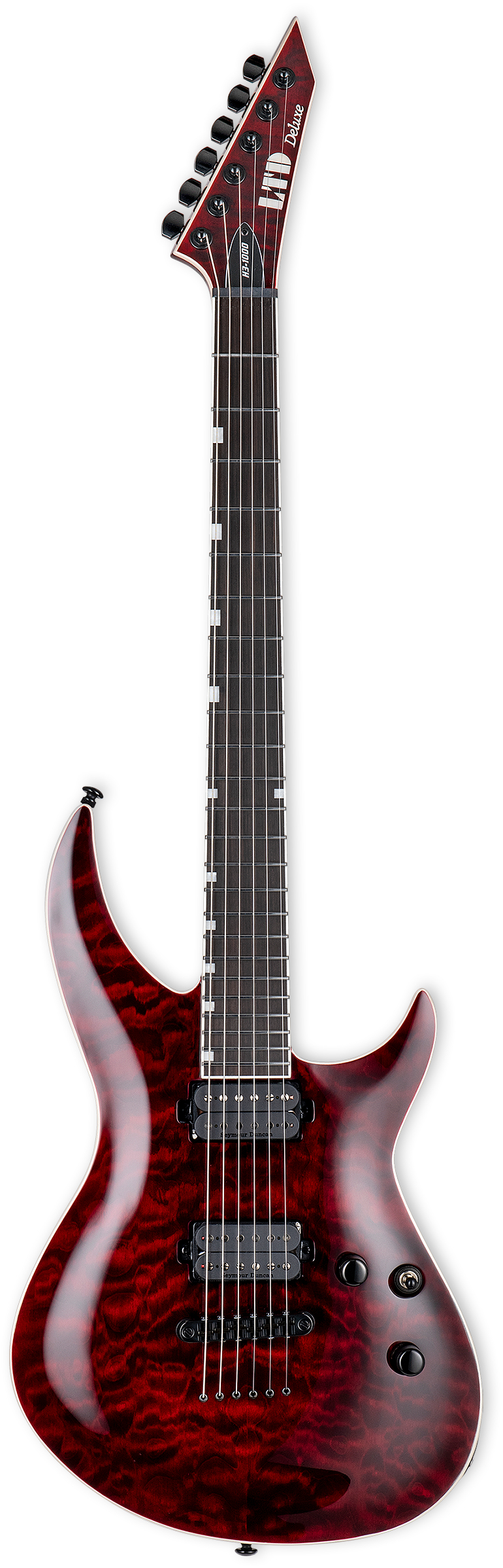 LTD H3-1000QM E-Gitarre STBC