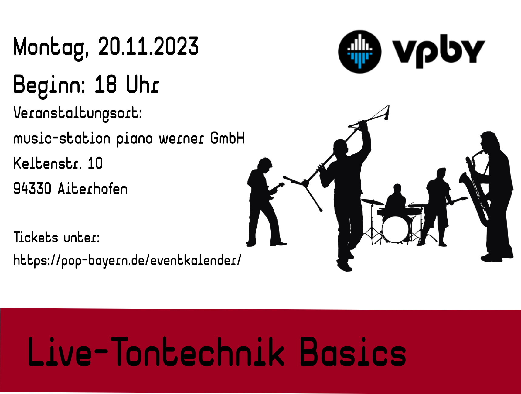 Workshop Live-Tontechnik Basics