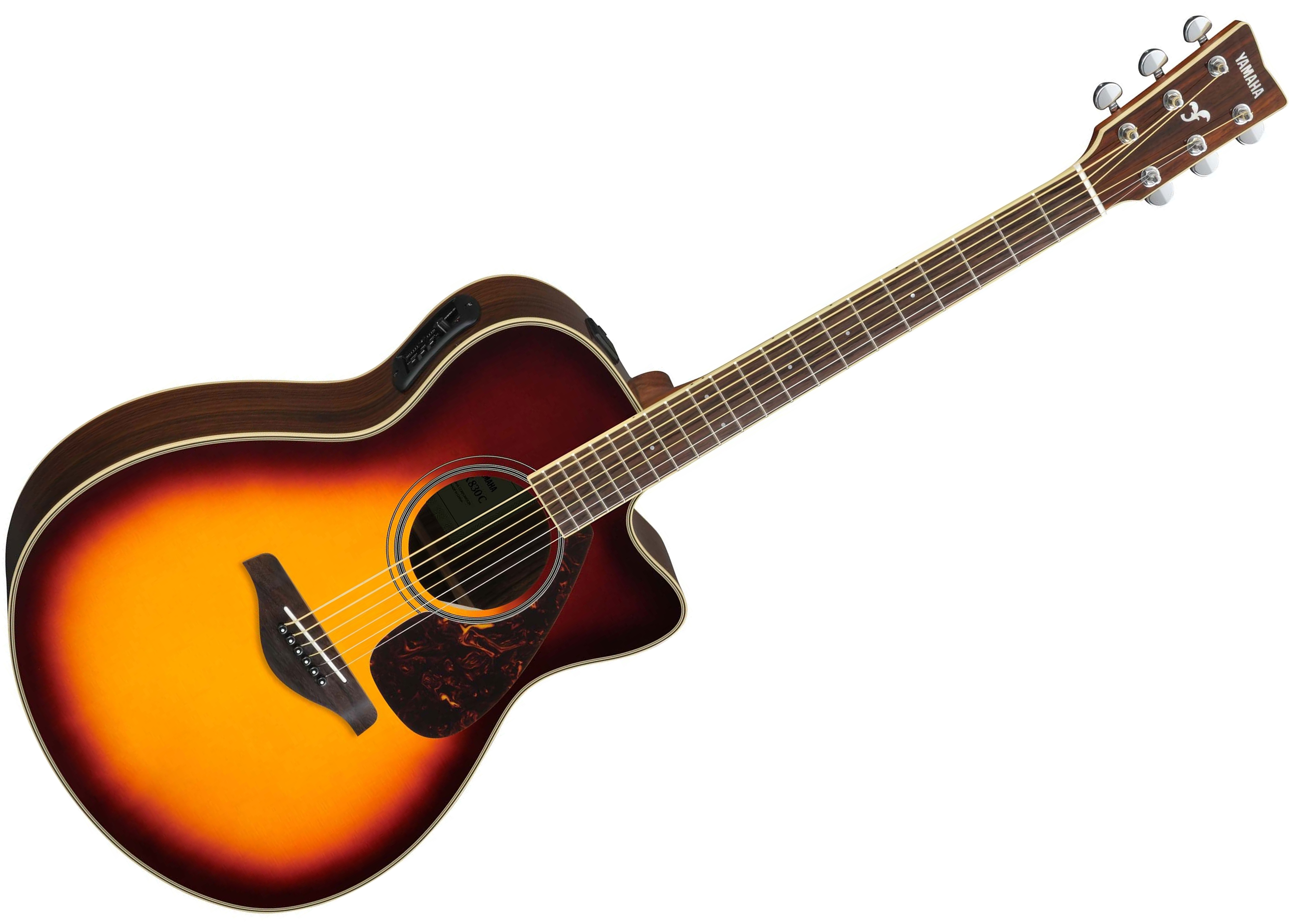 Yamaha FSX830C Westerngitarre Folk brown sunburst