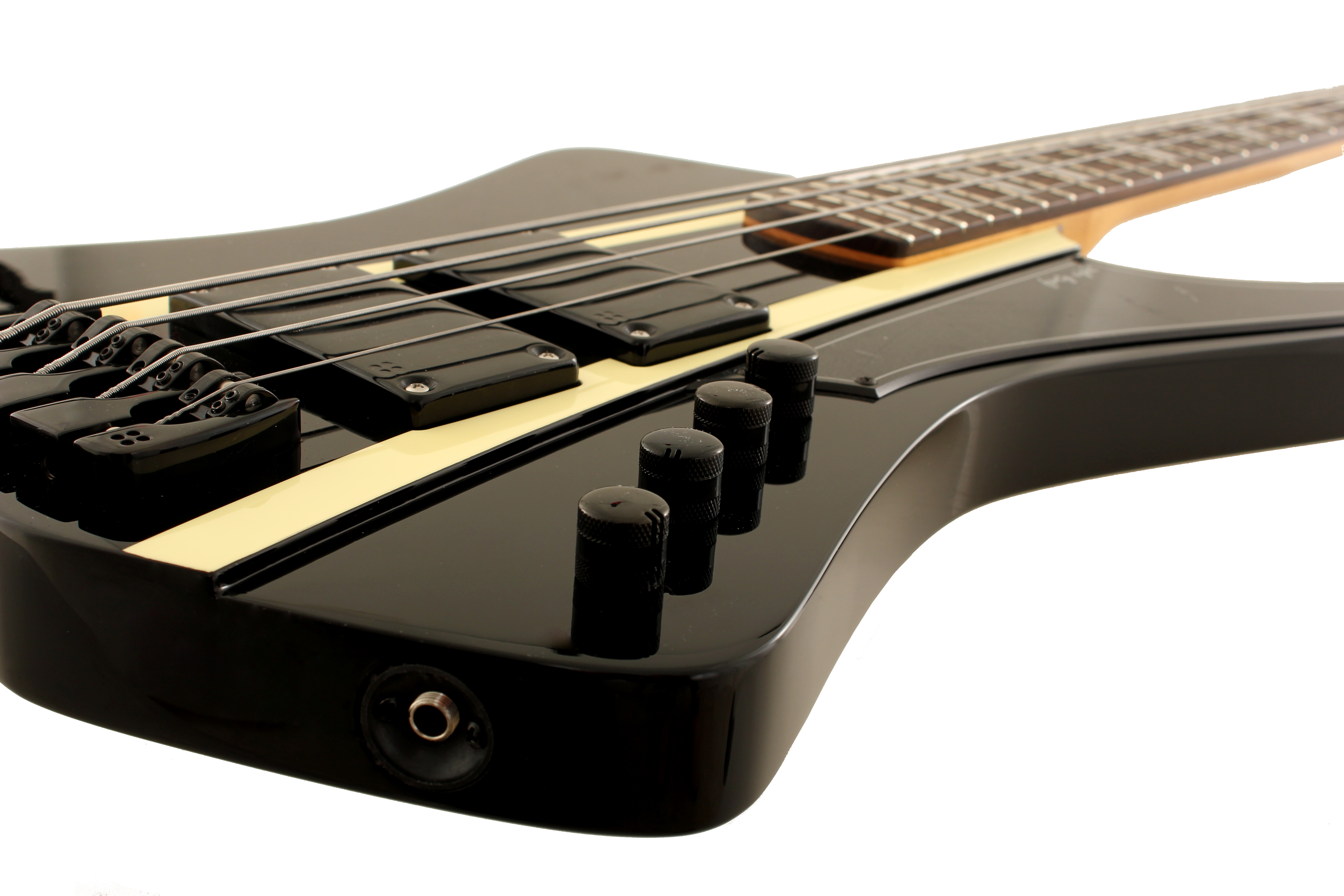 Sandberg Forty Eight E-Bass highgloss black CR stripes