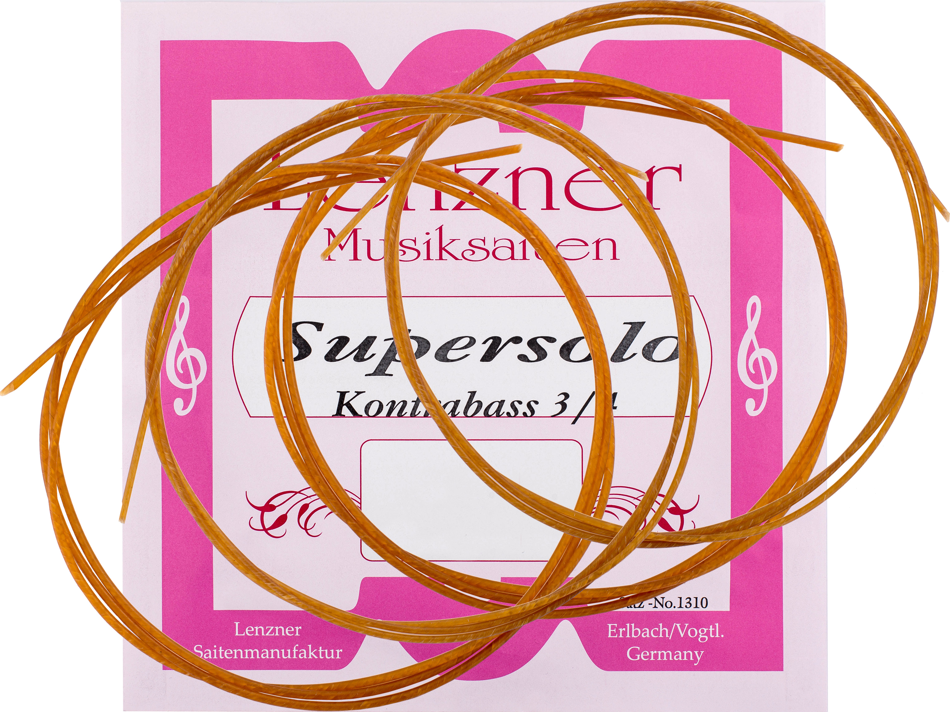 Lenzner 1320 Basssaitensatz 3/4 Supersolo Jazz