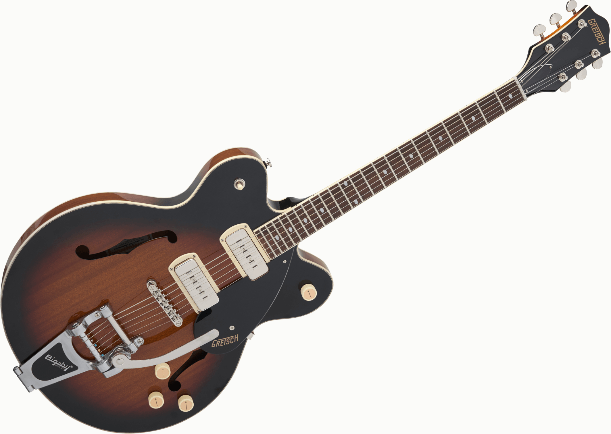 Gretsch G2622T-P90 Bigsby E-Gitarre LRL BRWNSTN