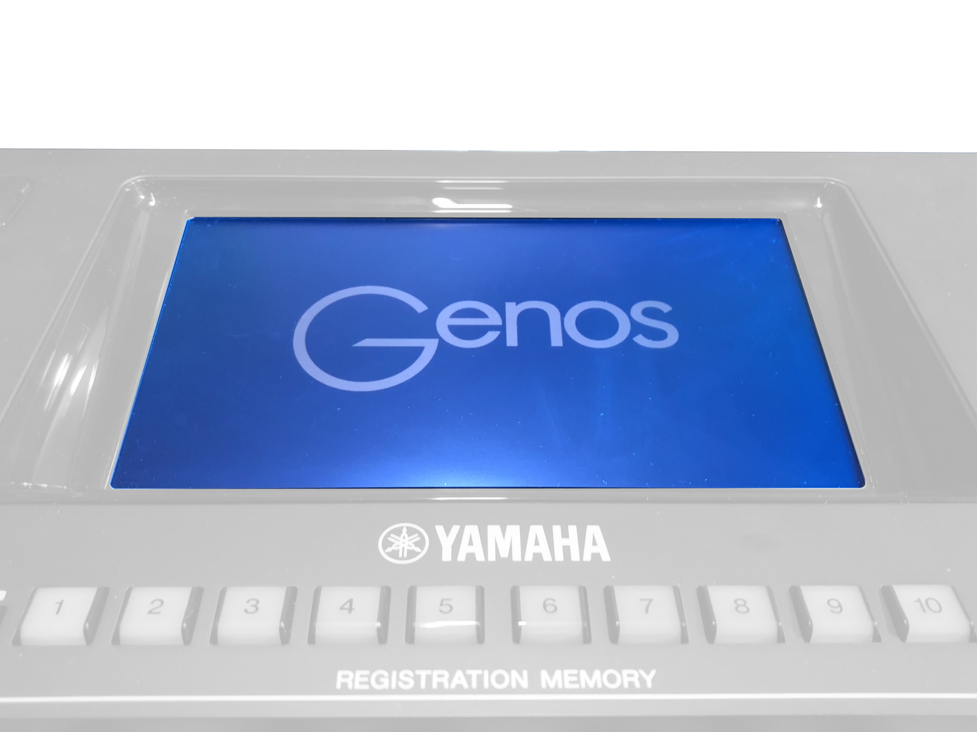 Displayschutzfolie für Yamaha Genos 1 und Genos 2