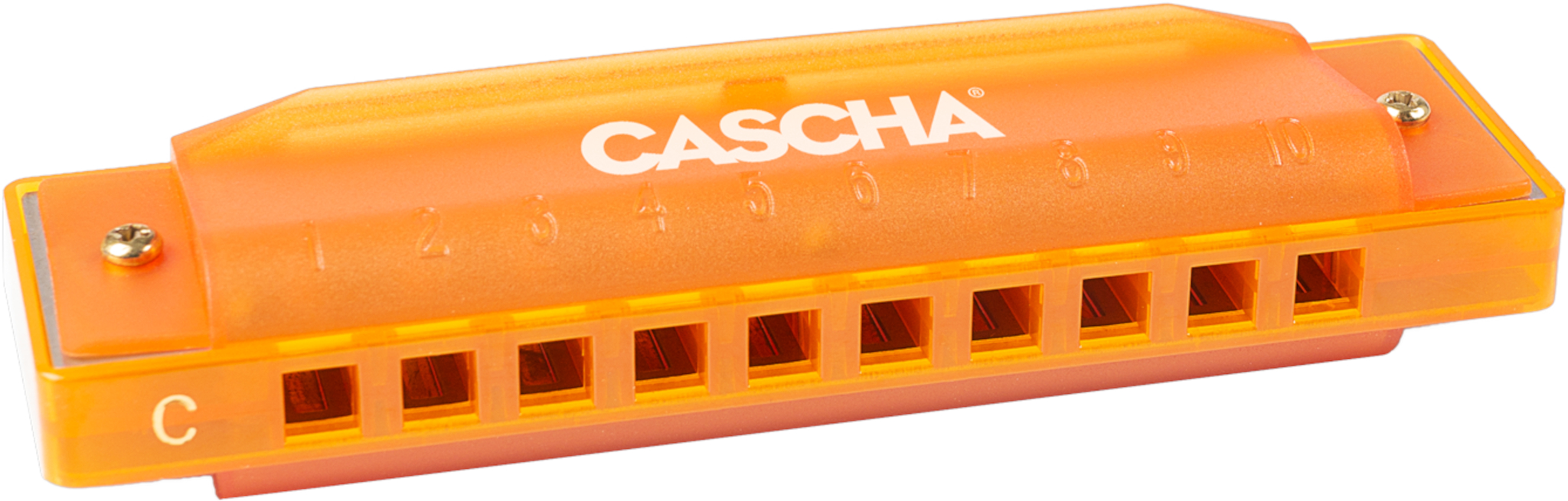 Cascha HH2276 Fun Blues Mundharmonika orange