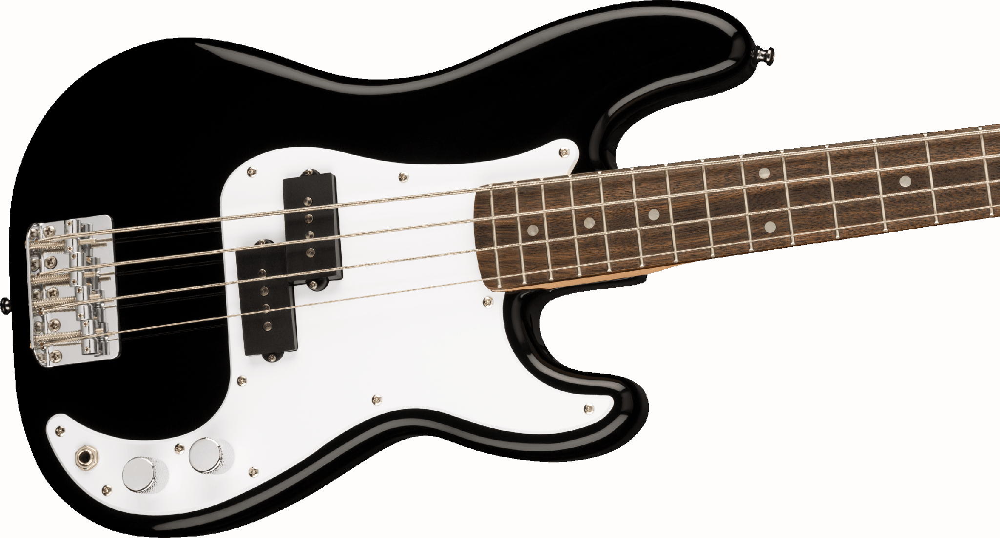 Squier Mini Precision Bass LRL WPG S BLK