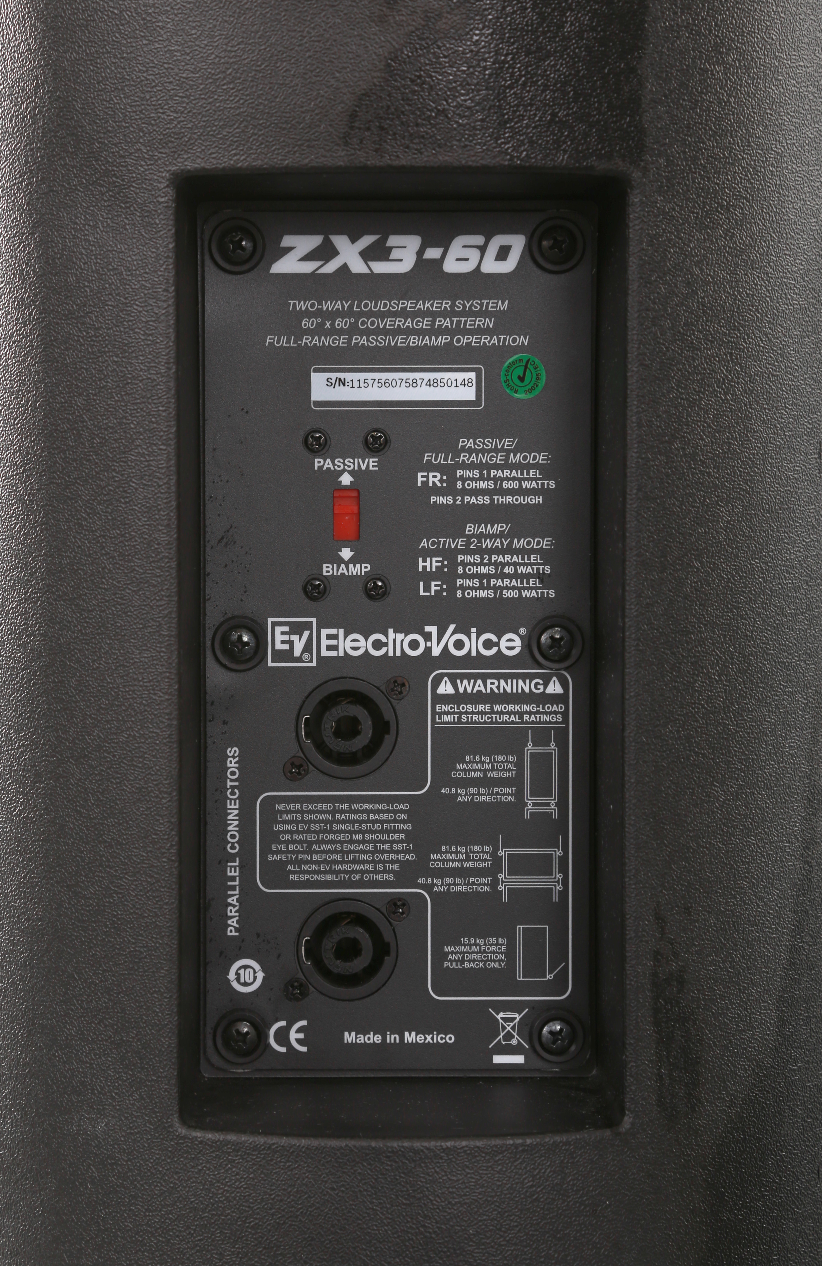 EV Zx3-60B B-Ware