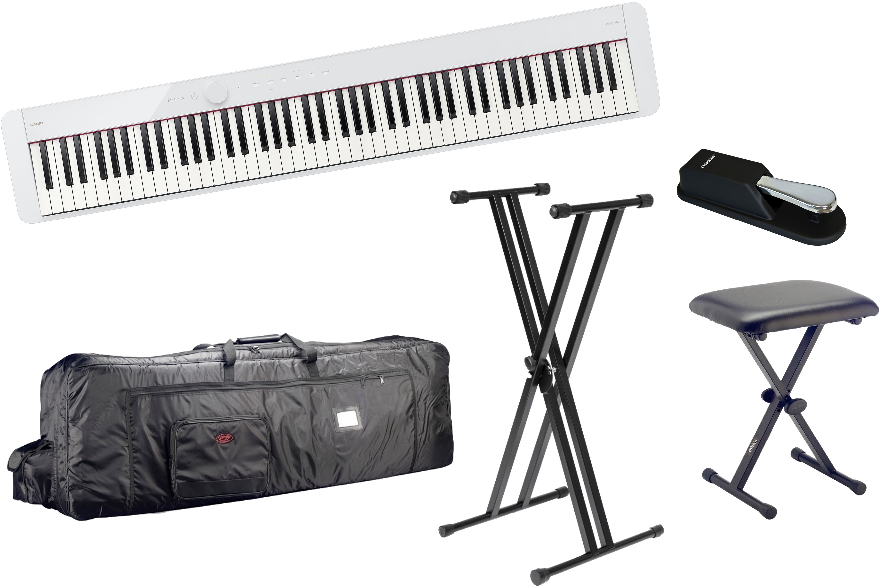 Casio PX-S1100 WE Stage Set Deluxe