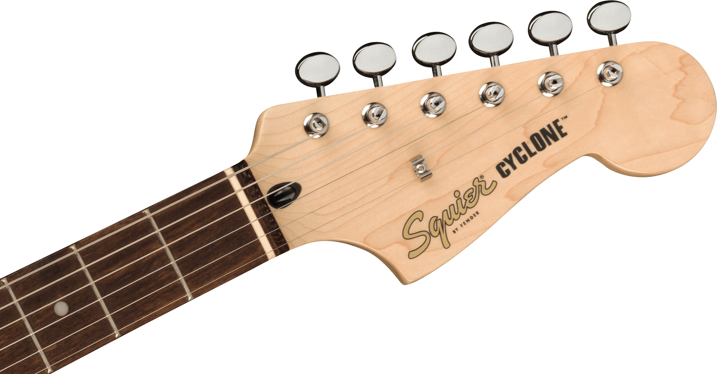 Squier Paranormal Cyclone E-Gitarre LRL WPPG SSS CAR