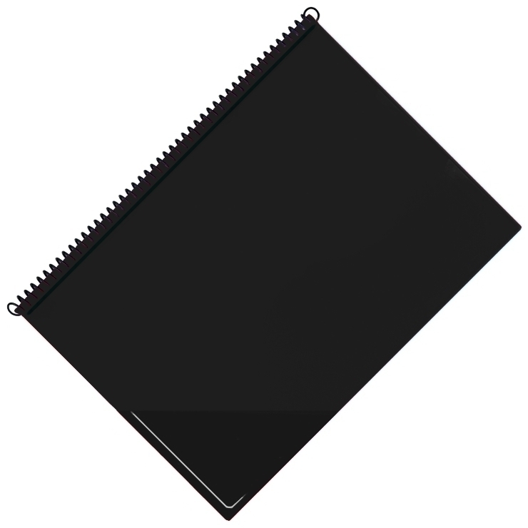 Star Notenmappe 661a / 25 Taschen schwarz 23 x 33 cm hoch