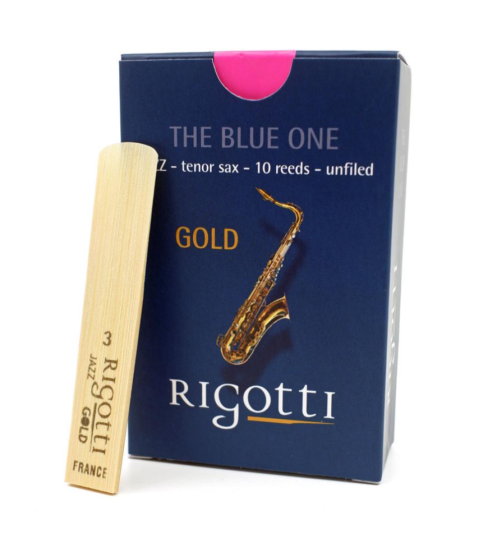 Rigotti Saxophonblatt Gold Jazz Tenor 3L BOX
