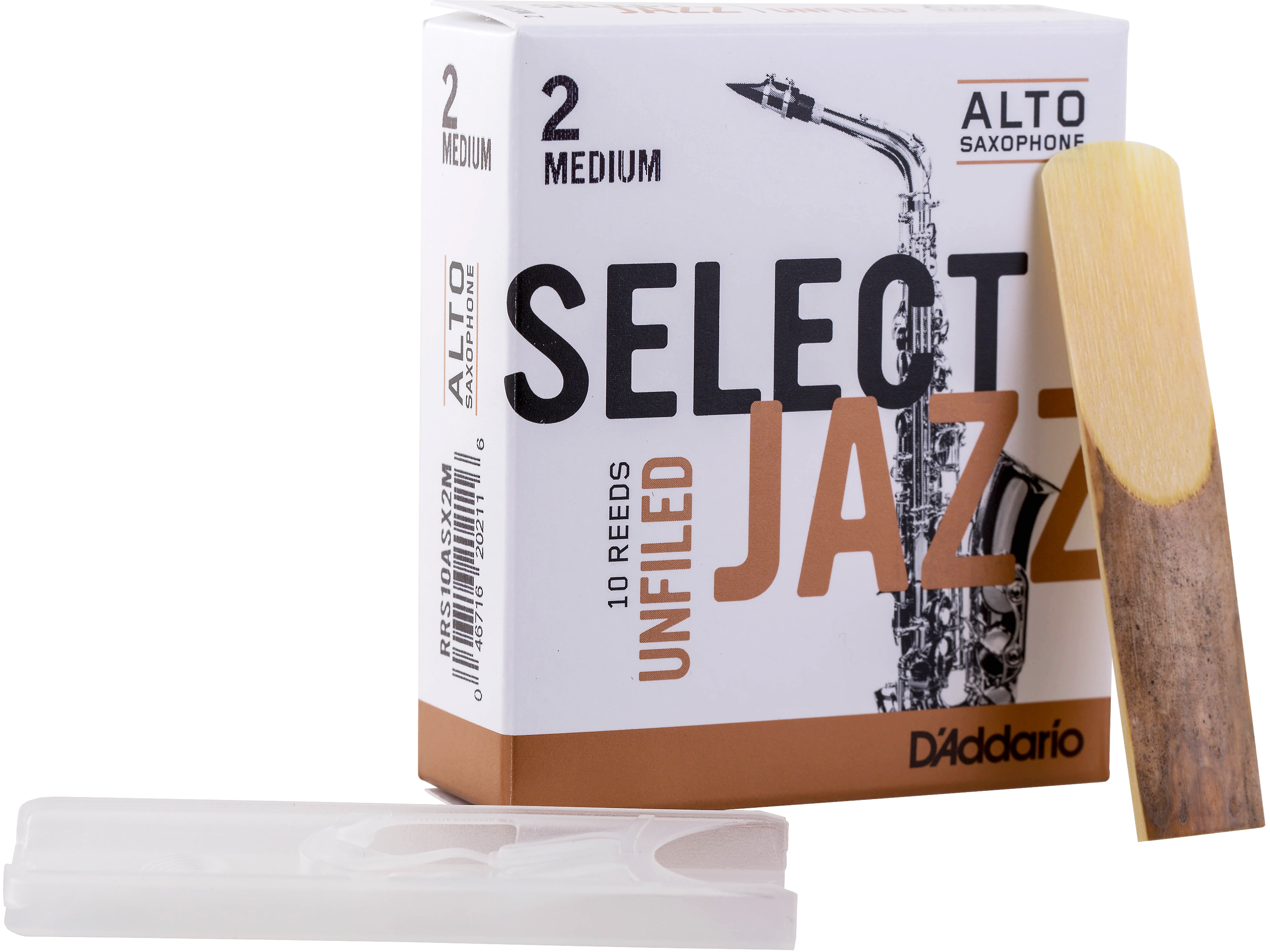 Daddario Saxophonblatt Select Jazz Alt 2M unfiled