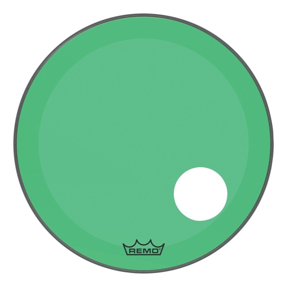 Remo 26" Colortone Powerstroke 3 grün mit Loch